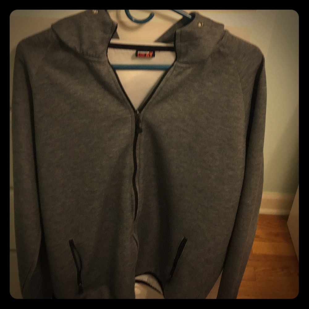 Grey hoodie